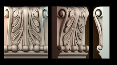 3D model Top of the column (STL)
