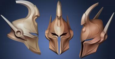 3D model Leage Of Legends Pantheon Helmet Printable (STL)