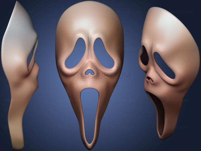 Маски Scream Scarry Movie Ghostface Mask 2