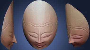 3D мадэль Маленькая маска от Ein Scan Proner (STL)