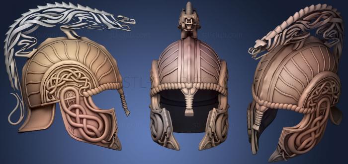 3D мадэль  Шлем Дракона из Дор лмин (STL)