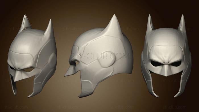 3D модель Шлем Бэтмена 2 (STL)