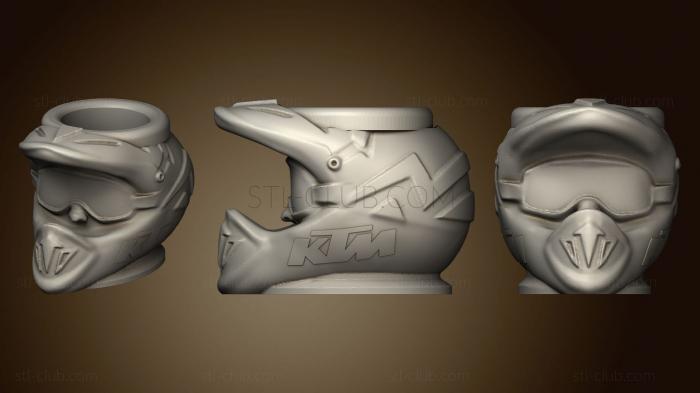 3D мадэль Casco KTM Визуальный 001 (STL)