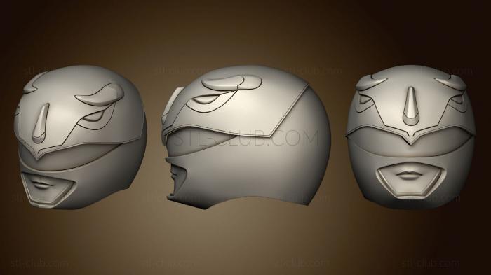 3D мадэль Классический шлем от Mighty Morphin (STL)