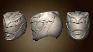 3D модель Концептуальный шлем зеленого рейнджера (STL)