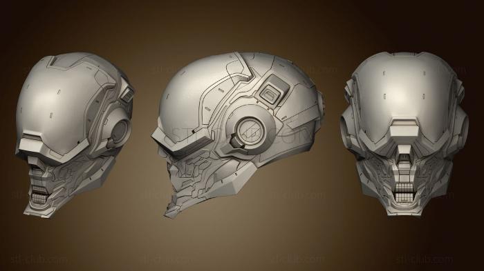 3D model Halo Locus Helmet (STL)