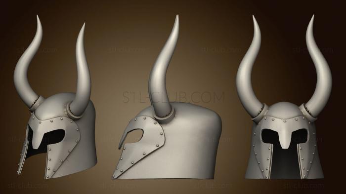 3D модель Шлем Ингола Носимый шлем Skyrim (STL)