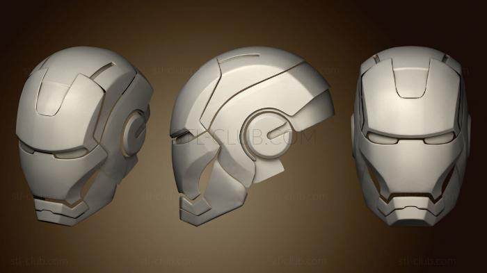3D model Iron Man helmet Khuong Huynh (STL)
