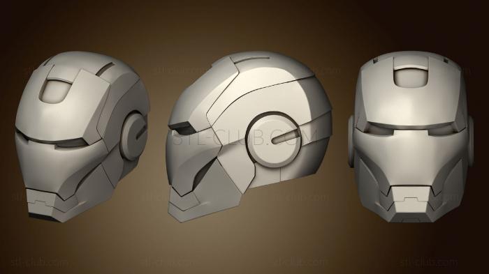 3D мадэль Шлем Железного Человека (STL)