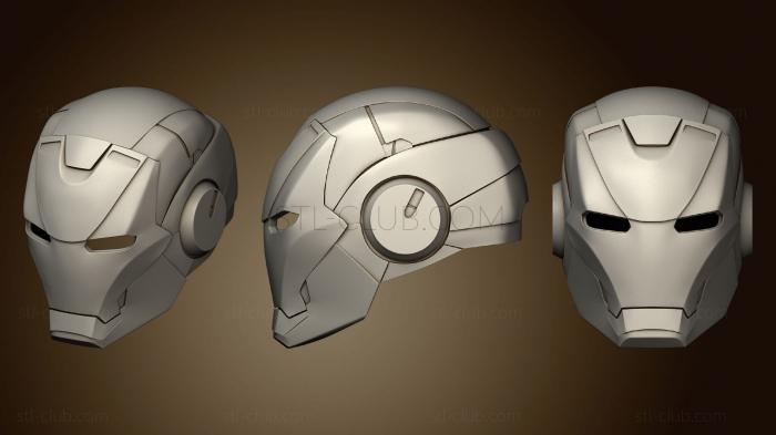 3D модель Шлем железного человека Нового века (STL)