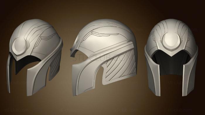 3D model Magneto Helmet (STL)