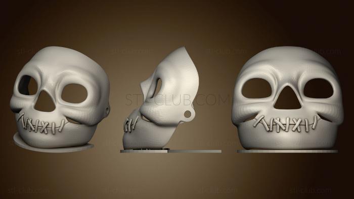 3D model Makies Spooky Skull Mask (STL)