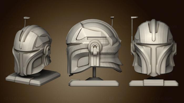 3D model Mando helmet (STL)