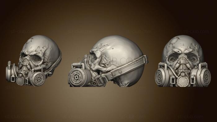 3D model Masked Skull (STL)