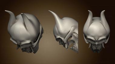 3D model ONI Head Demon Skull (STL)