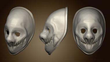 3D model Payday 2 wolf s mask valertale (STL)