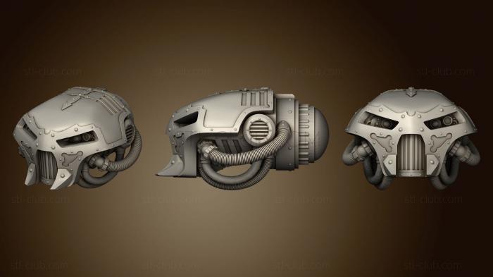 3D model Reaver Titan Head (STL)