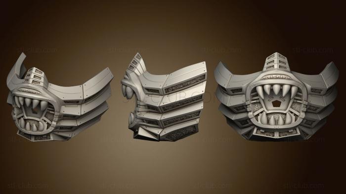 3D модель Маска для фильма о Рептилии (STL)