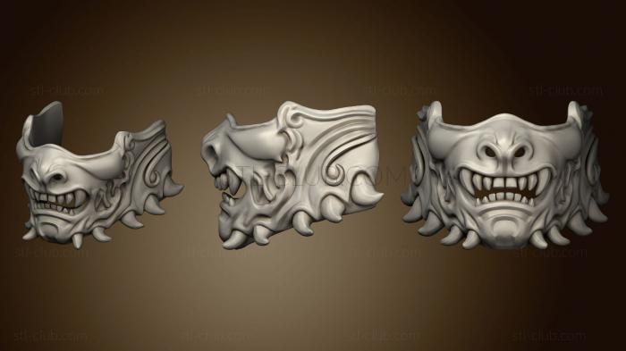 3D model Samurai mask (STL)