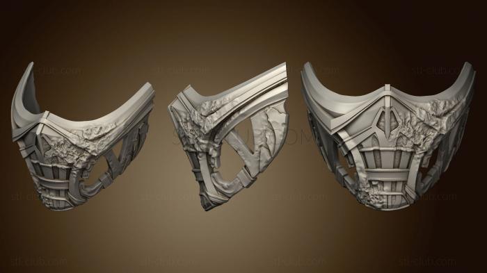 3D мадэль Маска Скорпиона 2021 (STL)