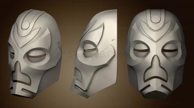 3D model Skyrim Dragon Priest Mask (STL)