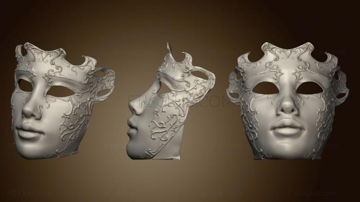 3D мадэль Венецианская маска (STL)