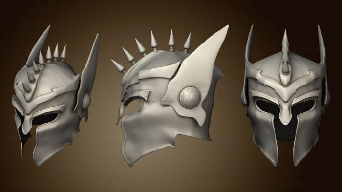 3D модель Шлем воина (STL)