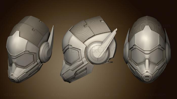 3D model Wasp Female Helmet (STL)
