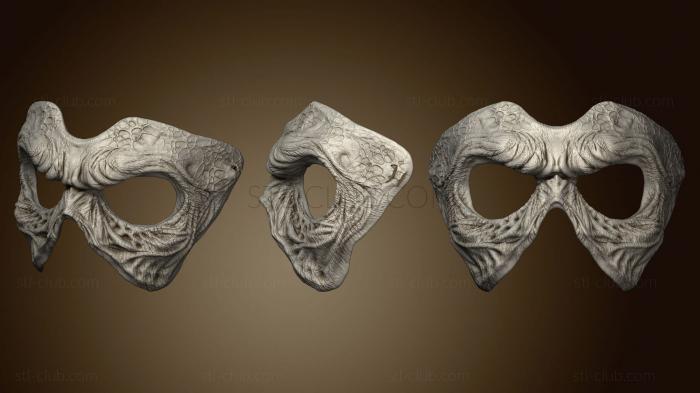 3D model Witheredhalfmask (STL)