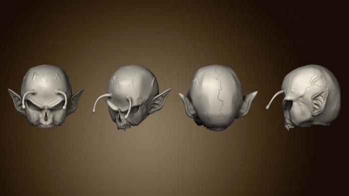 3D model buu skull 004 (STL)