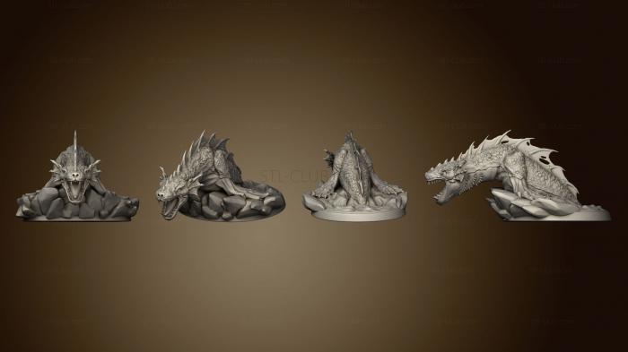 3D model Jamie Korte Seal Dragon Merged (STL)