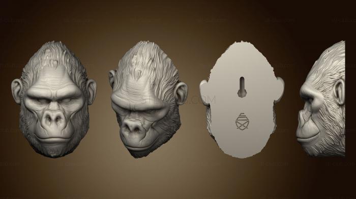 3D model monkeys morillasfelipe 01 (STL)