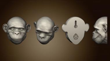 3D model monkeys morillasfelipe v 3 (STL)