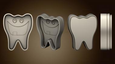 3D model Mr Toothy Lost Tooth Delivery (STL)
