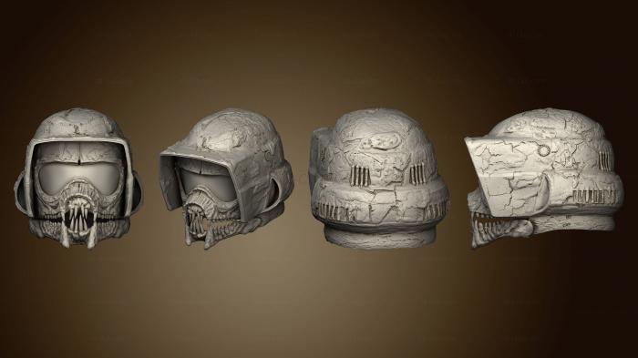 3D мадэль Nikko Skull Scout Trooper V 4 Толстая Фиксация (STL)