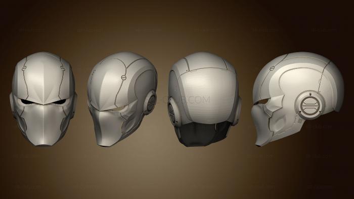 3D мадэль Красный Шлем Ронина (STL)