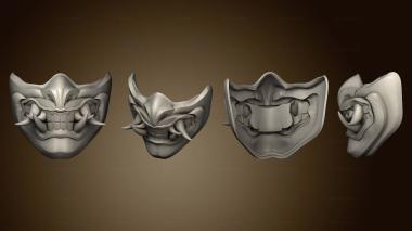 3D model Sub Zero Mortal Kombatmask Grandmasters Icymask (STL)