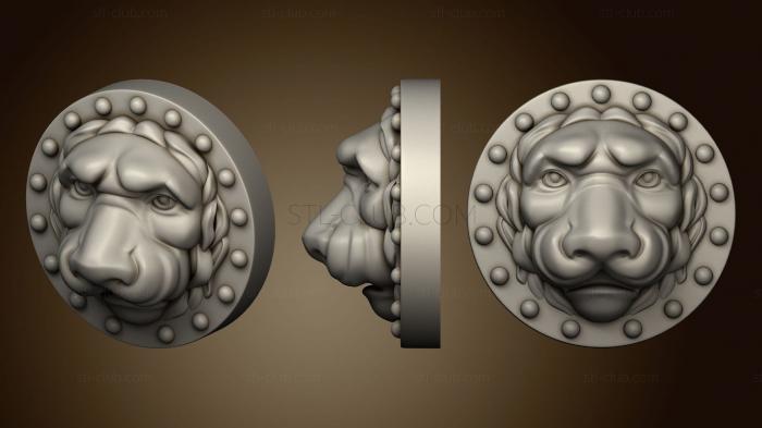 3D мадэль Морда льва (STL)