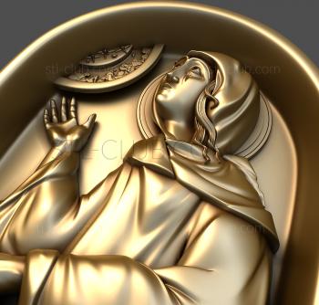 3D model Holy Blessed Xenia of Petersburg (STL)