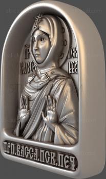 3D model Venerable Vassa of the Pskov-Pecherskaya (STL)