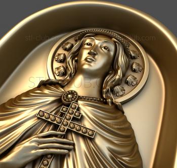 3D model Holy Martyr Julia (STL)