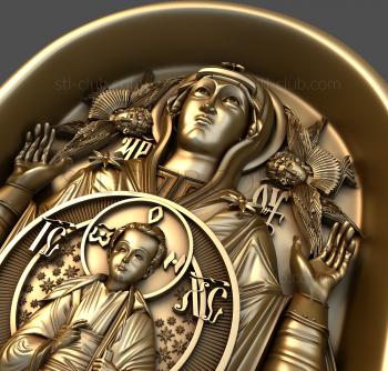 3D model Holy Mother of God (STL)