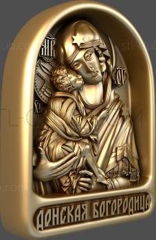 3D model Don Icon of the Mother of God (STL)