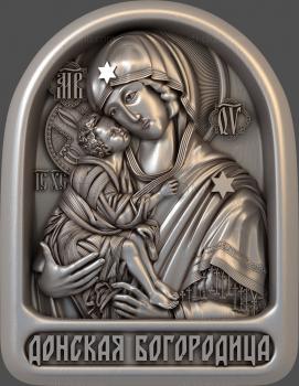 3D model Don Icon of the Mother of God (STL)