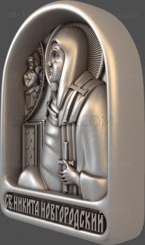 3D model Saint Nikita of Novgorod (STL)