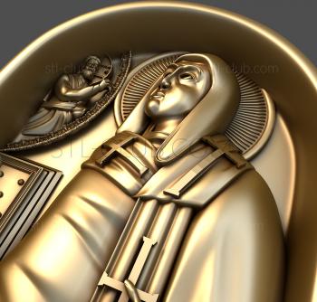 3D model Saint Nikita of Novgorod (STL)