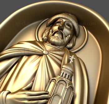 3D model Reverend Blessed Prince Oleg of Bryansk (STL)