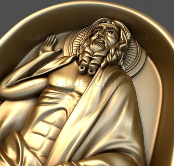 3D модель Святой Блаженный Андрей (STL)
