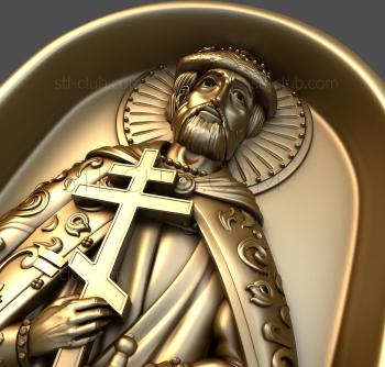 3D model Saint Dmitry Donskoy (STL)