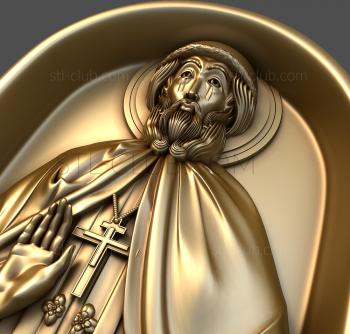 3D мадэль Святой Преподобный Виталий (STL)